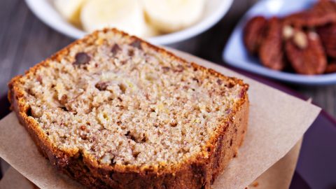 3-Ingredient Banana Bread