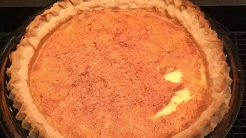 Old Fashioned Custard Pie