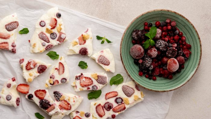 White Chocolate Cranberry Fudge