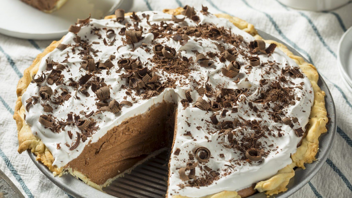 homemade French Silk Pie tonight