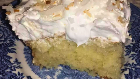 Coconut Poke Cake