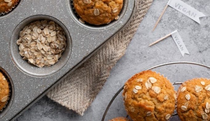 Apple and Oat Muffins