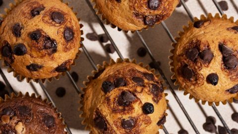 Banana Chocolate Chip Muffins