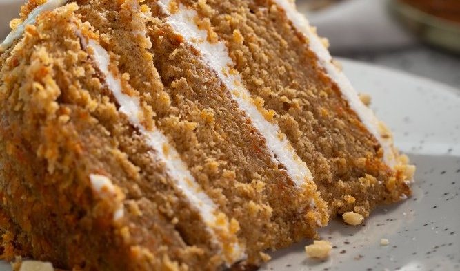 Carrot Cake with Walnuts