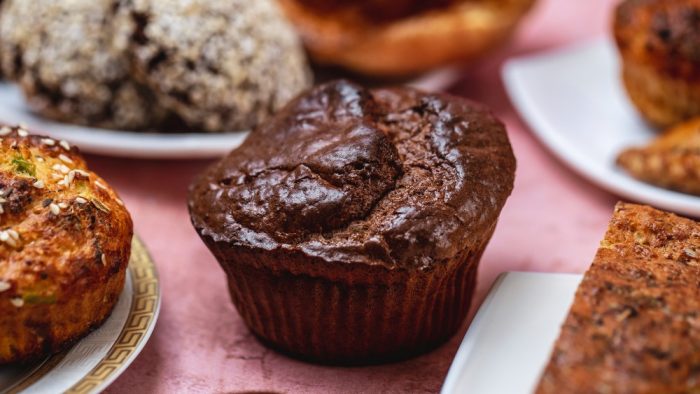 Egg-Free Chocolate Banana Muffins