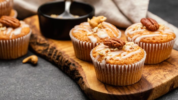 Paleo Pecan Pie Muffins